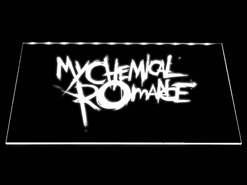FREE My Chemical Romance LED Sign - White - TheLedHeroes