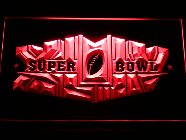 FREE Superbowl LED Sign - Red - TheLedHeroes
