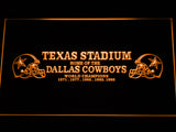 Dallas Cowboys Texas Stadium WC  LED Sign - Orange - TheLedHeroes