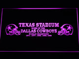Dallas Cowboys Texas Stadium WC  LED Sign - Purple - TheLedHeroes
