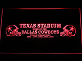 Dallas Cowboys Texas Stadium WC  LED Sign - Red - TheLedHeroes
