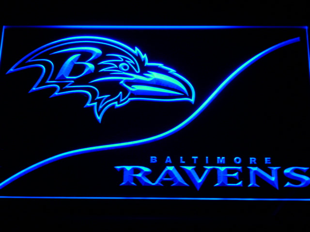 Baltimore Ravens (5) LED Sign - Blue - TheLedHeroes