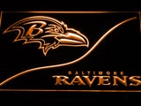 Baltimore Ravens (5) LED Sign - Orange - TheLedHeroes