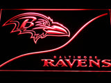 Baltimore Ravens (5) LED Sign - Red - TheLedHeroes