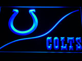 FREE Indianapolis Colts Yell Scream Go Horse LED Sign - Blue - TheLedHeroes