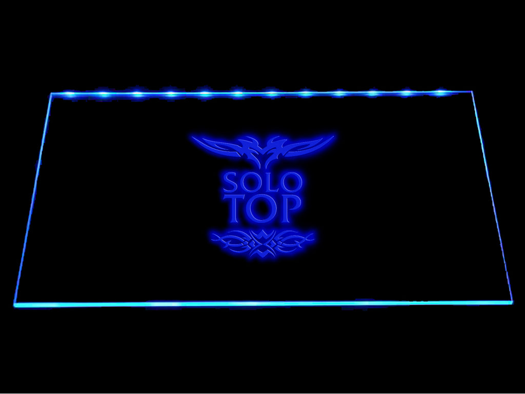 League Of Legends Solo Top LED Sign - Blue - TheLedHeroes