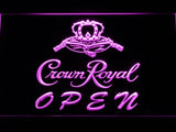 Crown Royal Open LED Neon Sign Electrical - Purple - TheLedHeroes