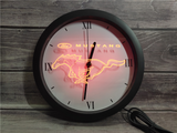 Ford Mustang (2) LED Wall Clock -  - TheLedHeroes