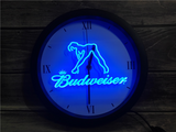 Budweiser (2) LED Wall Clock -  - TheLedHeroes