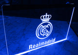 FREE Real Madrid LED Sign - Blue - TheLedHeroes