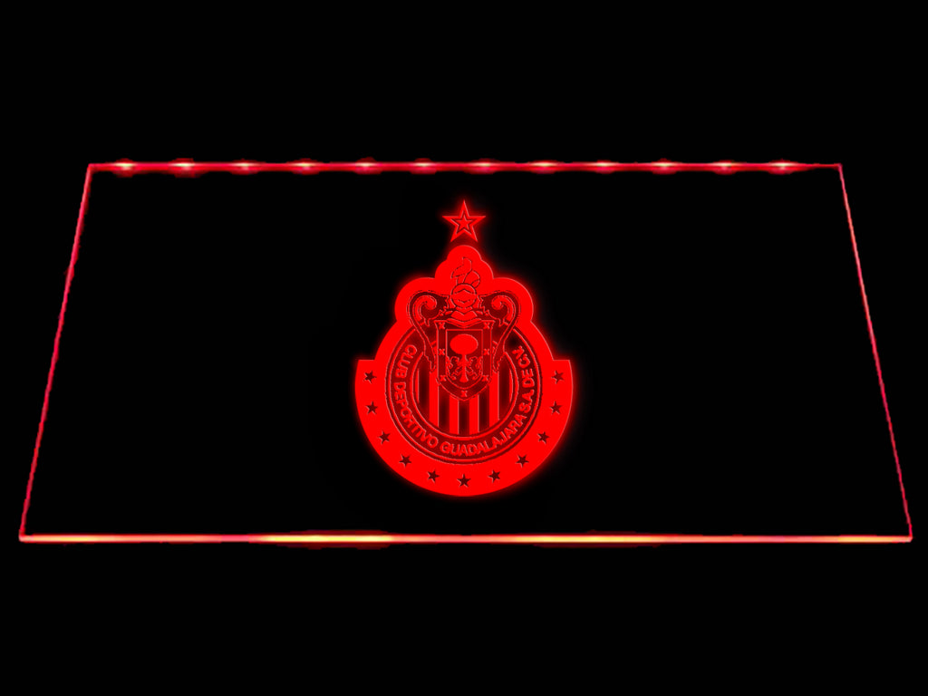 FREE Club Deportivo Guadalajara LED Sign - Red - TheLedHeroes