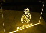 FREE Real Madrid LED Sign - Yellow - TheLedHeroes