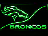 Denver Broncos (4) LED Sign - Green - TheLedHeroes