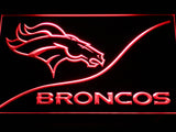 FREE Denver Broncos (4) LED Sign - Red - TheLedHeroes