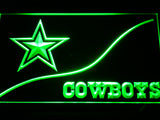 FREE Dallas Cowboys (6) LED Sign - Green - TheLedHeroes