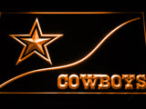 Dallas Cowboys (6) LED Sign - Orange - TheLedHeroes