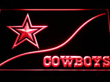 Dallas Cowboys (6) LED Sign - Red - TheLedHeroes