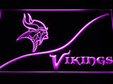 Minnesota Vikings (3) LED Sign - Purple - TheLedHeroes