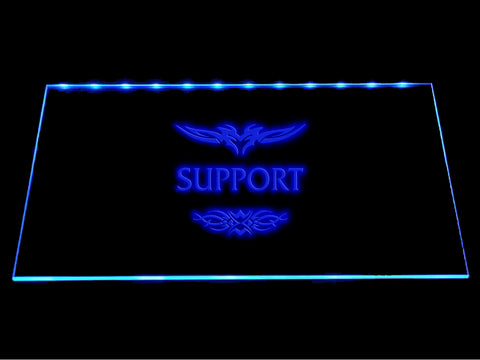 League Of Legends Support LED Sign - Multicolor - TheLedHeroes