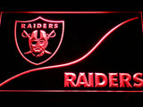 Oakland Raiders (3) LED Sign - Red - TheLedHeroes