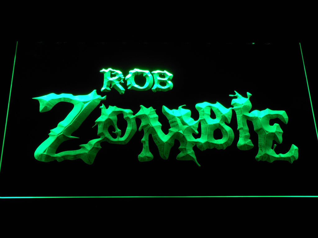 FREE Rob Zombie LED Sign - Green - TheLedHeroes