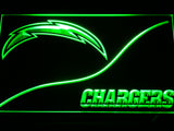 FREE San Diego Chargers (4) LED Sign - Green - TheLedHeroes
