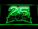 FREE New Jersey Devils 25th Anniversary LED Sign - Green - TheLedHeroes