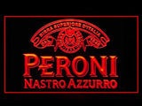 Peroni Nastro Azzurro Beer LED Sign - Red - TheLedHeroes