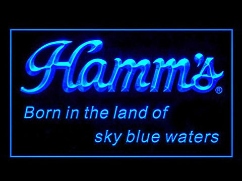 Hamm's Beer LED Sign - Blue - TheLedHeroes