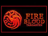 Game of Thrones House Targaryen LED Neon Sign USB - Red - TheLedHeroes