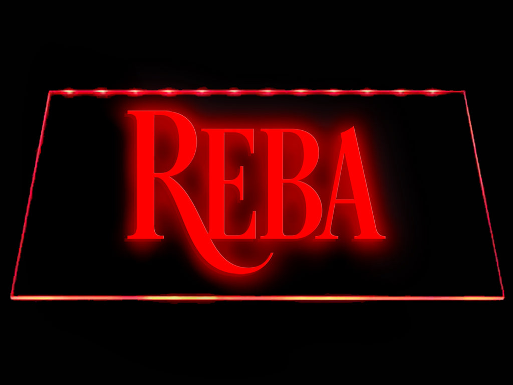 FREE Reba LED Sign - Red - TheLedHeroes