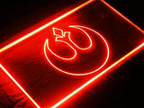 Star Wars Rebel Alliance LED Sign - Red - TheLedHeroes