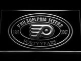 FREE Philadelphia Flyers 40th Anniversary LED Sign - White - TheLedHeroes