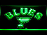FREE St. Louis Blues (2) LED Sign - Green - TheLedHeroes