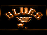 FREE St. Louis Blues (2) LED Sign - Orange - TheLedHeroes