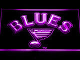 FREE St. Louis Blues (2) LED Sign - Purple - TheLedHeroes