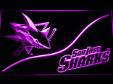 FREE San Jose Sharks (3) LED Sign - Purple - TheLedHeroes