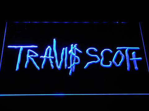 FREE Travis Scott LED Sign - Blue - TheLedHeroes
