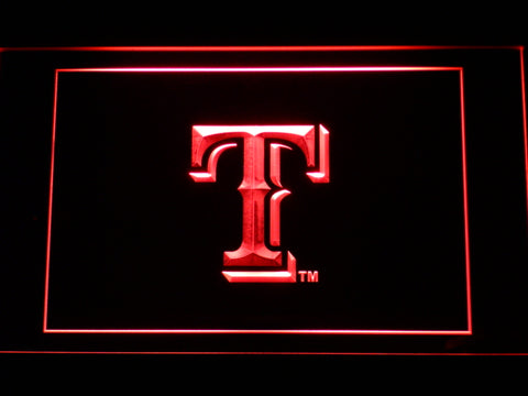 FREE Texas Rangers (3) LED Sign - Red - TheLedHeroes