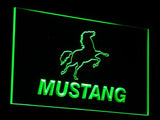 FREE Mustang  LED Sign - Green - TheLedHeroes