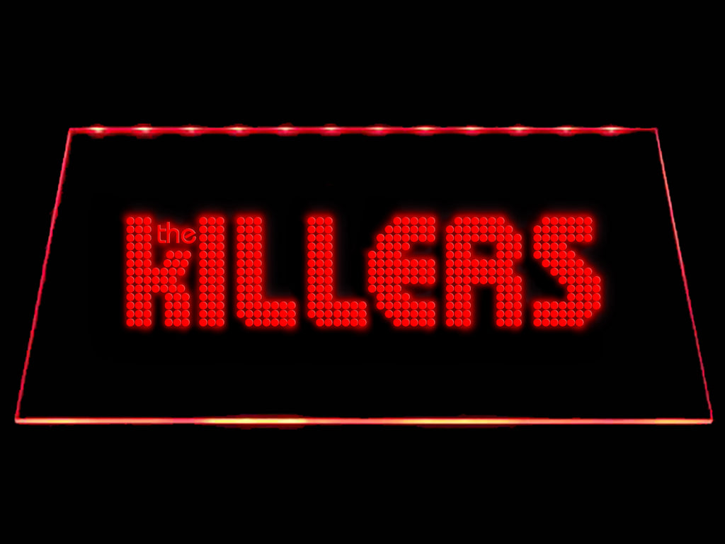 FREE The Killers LED Sign - Red - TheLedHeroes