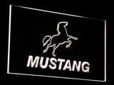 FREE Mustang  LED Sign - White - TheLedHeroes