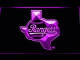 FREE Texas Rangers (6) LED Sign - Purple - TheLedHeroes