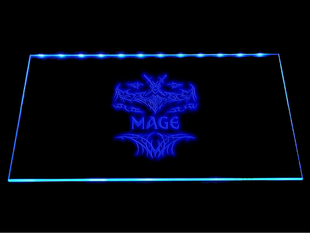 League Of Legends Mage LED Sign - Blue - TheLedHeroes