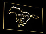 FREE Mustang (2) LED Sign - Yellow - TheLedHeroes
