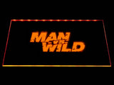 FREE Man VS Wild LED Sign - Orange - TheLedHeroes