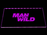 FREE Man VS Wild LED Sign - Purple - TheLedHeroes