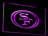 FREE San Francisco 49ers LED Sign - Purple - TheLedHeroes