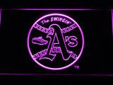 FREE Oakland Athletics (10) LED Sign - Purple - TheLedHeroes