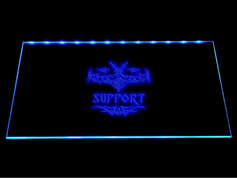 League Of Legends Support (2) LED Sign - Multicolor - TheLedHeroes